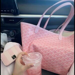 Pink Tote Bag
